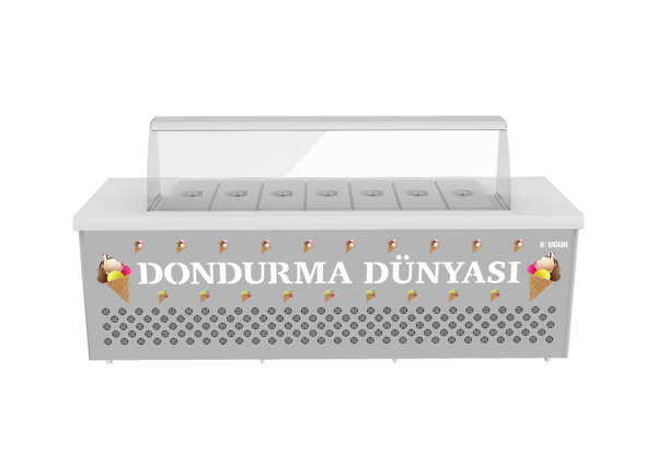 UDM 6 GÖZLÜ SALAMURA MUHAFAZA VANİLYA RENK
