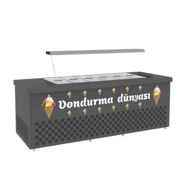 UDM 6 GÖZLÜ SALAMURA MUHAFAZA GRİ RENK